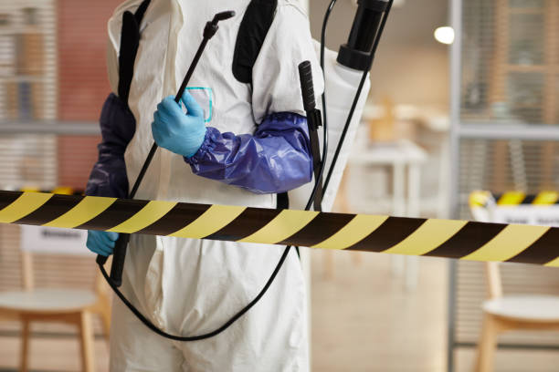 Professional Sewage Cleanup technician working in Mechanicsburg, PA